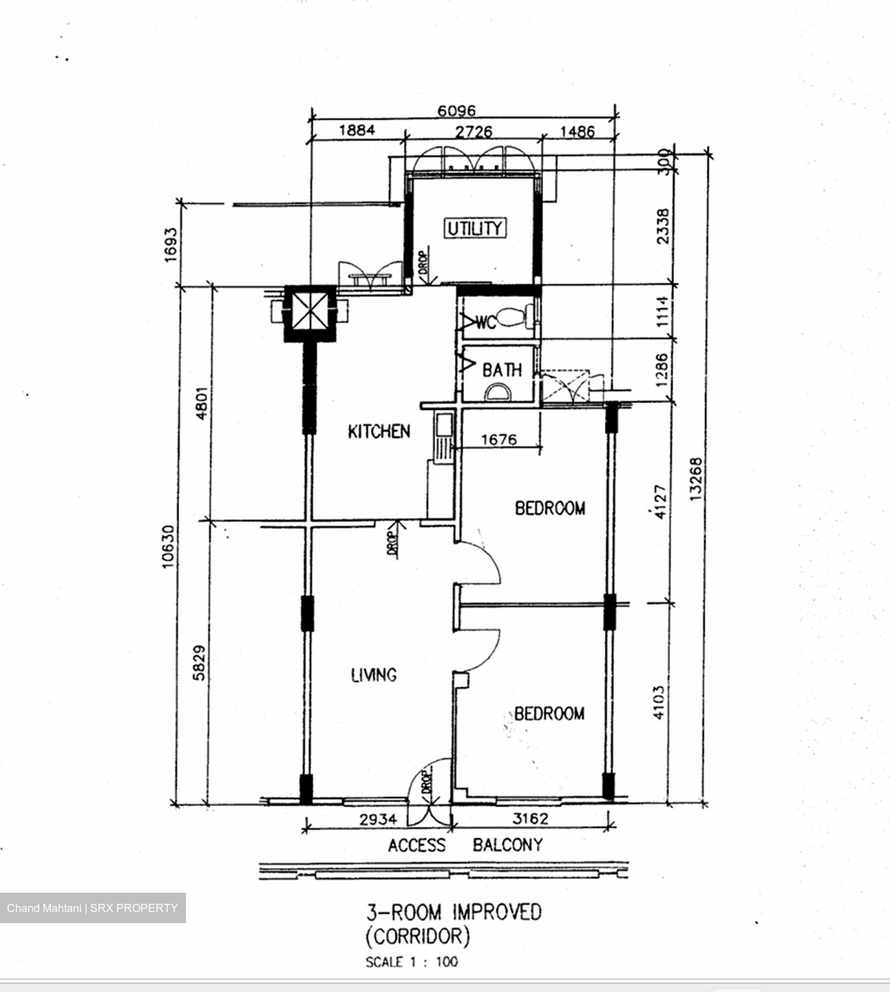 Blk 93 Whampoa View (Toa Payoh), HDB 3 Rooms #591928091